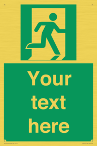 Custom Safe condition: Emergency exit (right hand)